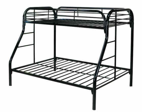 PFI/CTC Bunk Bed 4502 twin/full black metal