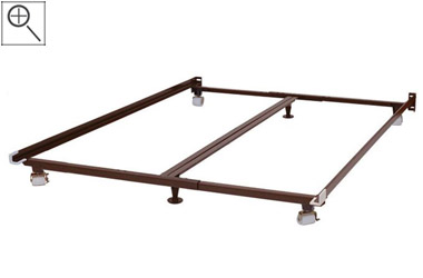 Metal Frame  Frames on Low Profile Metal Bed Frames