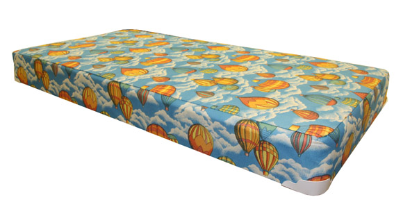 twin one piece bunkie mattress