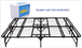 easy to store metal bed frame