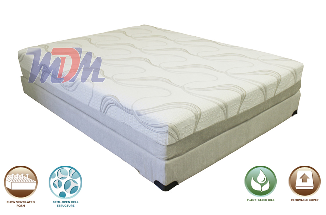 natural gel memory foam medium plush gel lux easy rest 