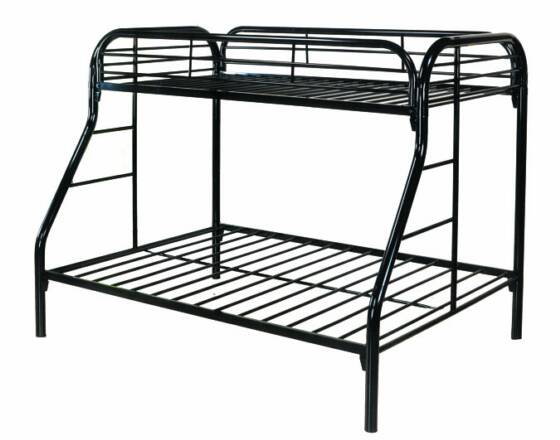 PFI/CTC Bunk Bed 4502 twin/full black metal