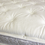 certified organic cotton material on mattress