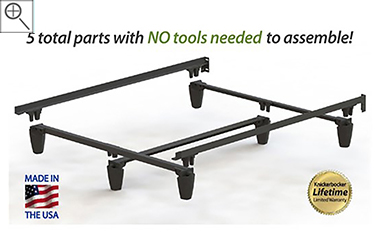 premium extra heavy duty composite metal bed frame twin full queen king sizes