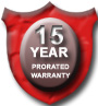 15 year warranty