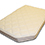 Mattress with corner cut