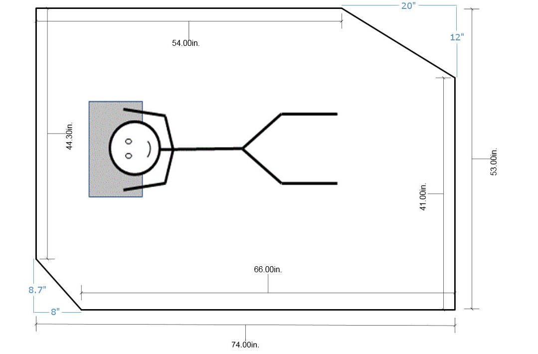 custom rv mattress cut corner