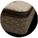 grey euro hybrid mattress