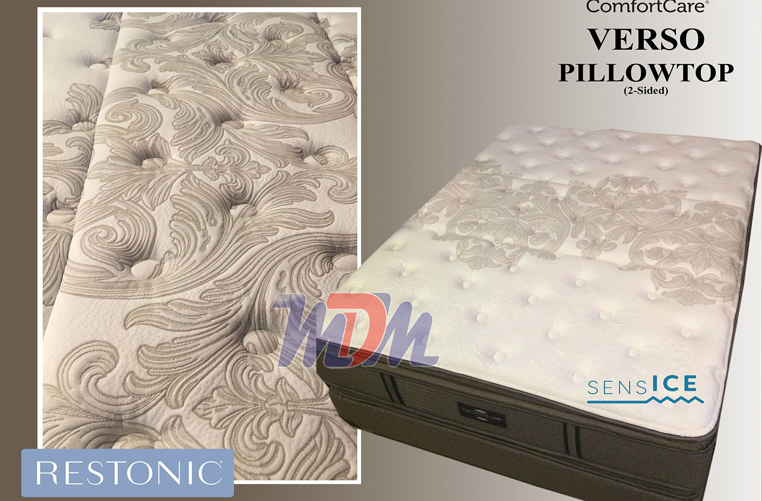 Best double sided store pillow top mattress