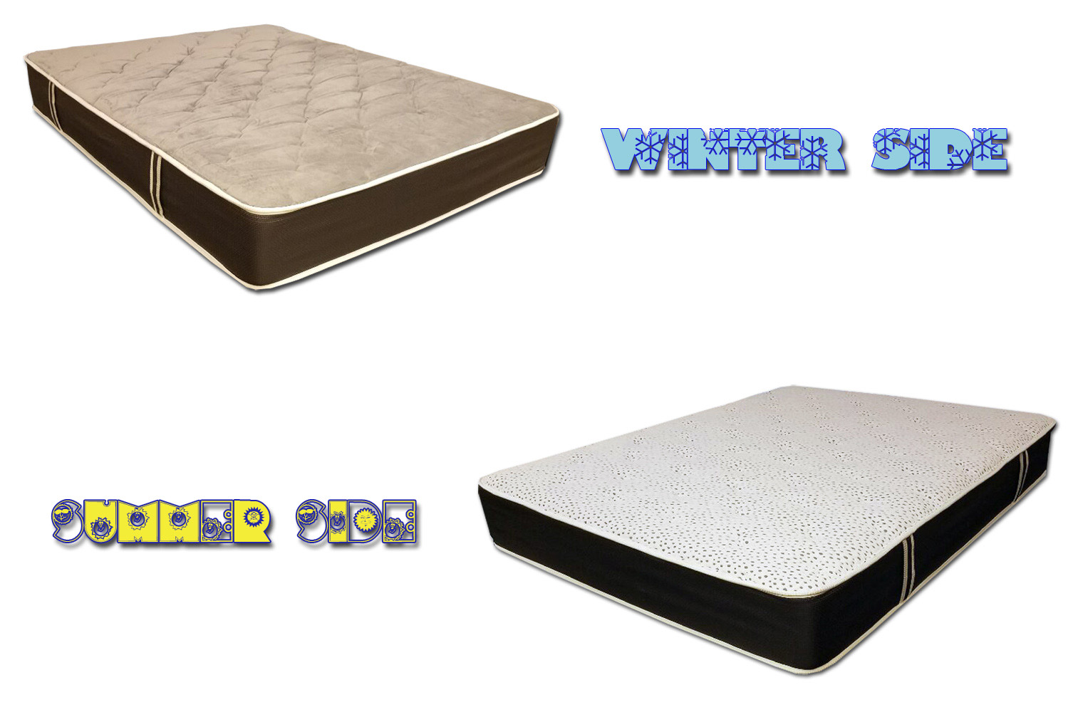 summer winter covers cool mattress pocketed coils latex gel 