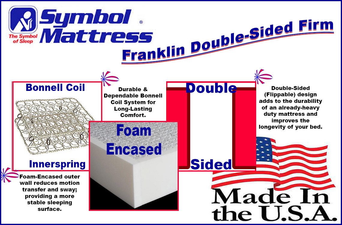 Franklin Firm Double Sided Flippable Mattress
