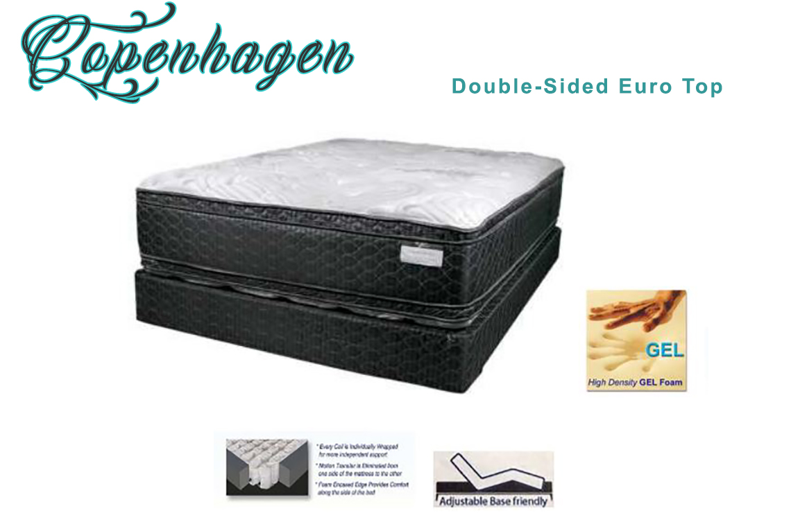 Copenhagen Double Sided Euro Top A Luxury Mattress