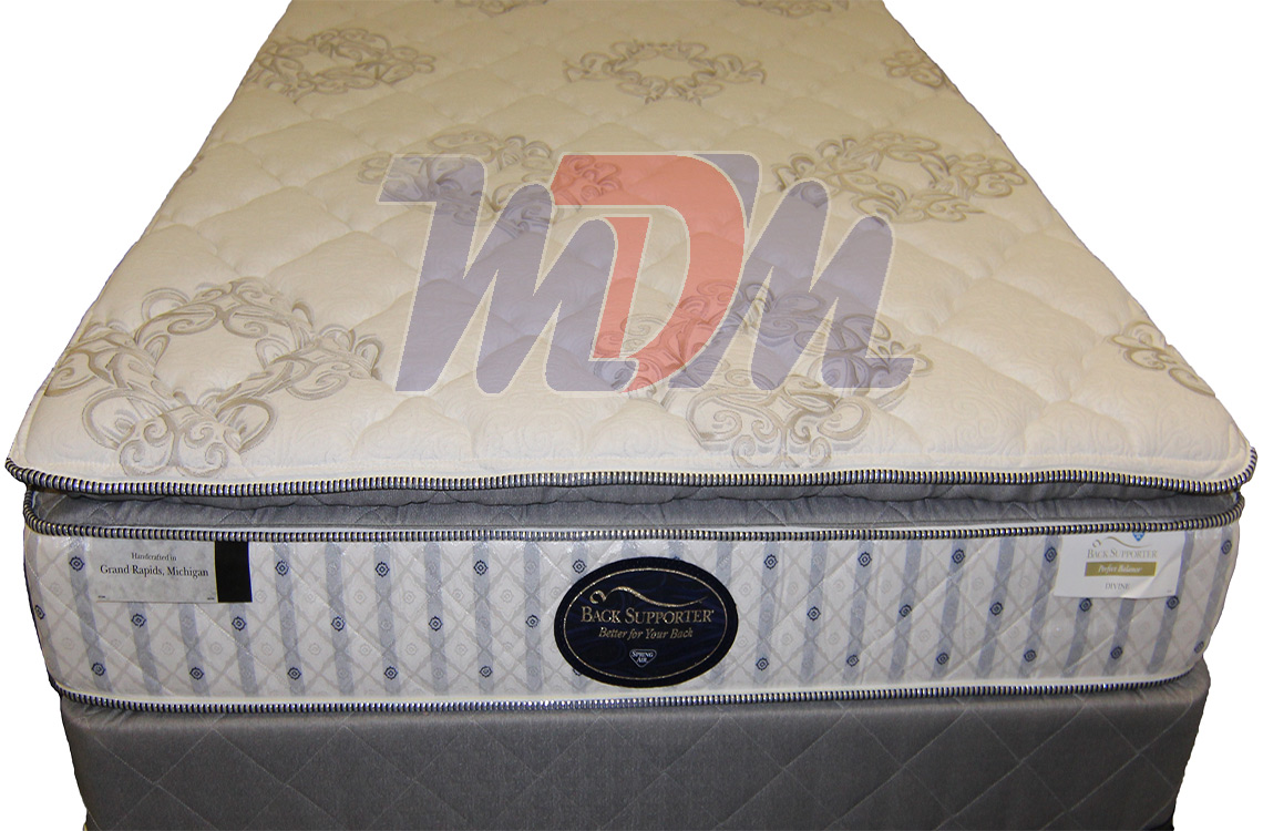 Divine Spring Air Back Supporter Mattress Set Michigan